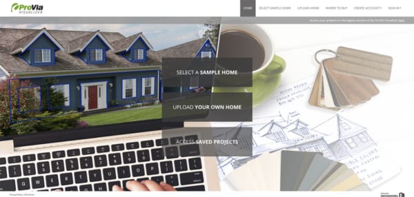 ProVia Design Tool guide to replacement doors