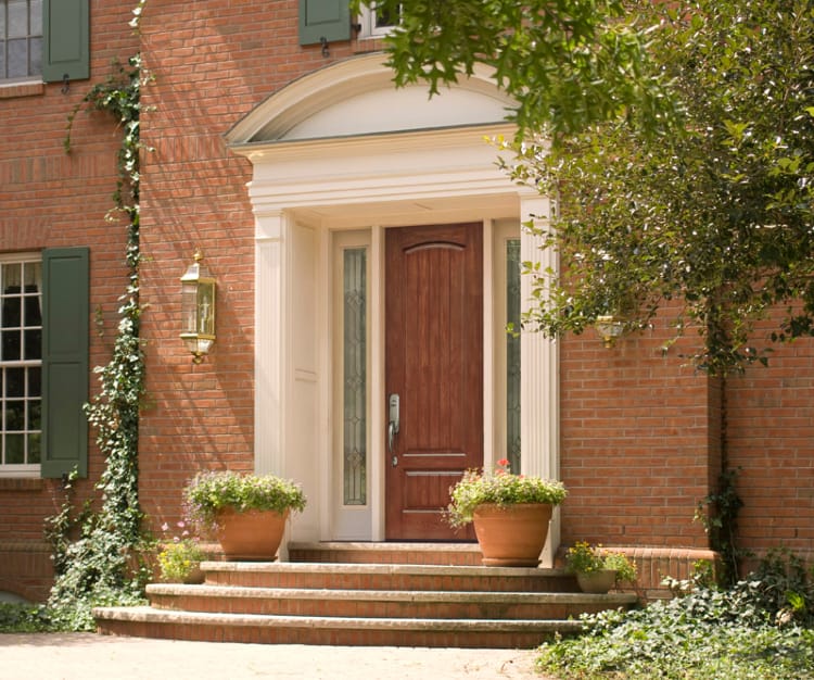 Escolha Uma Porta de Entrada Para Coincidir com Suas Casas de Estilo