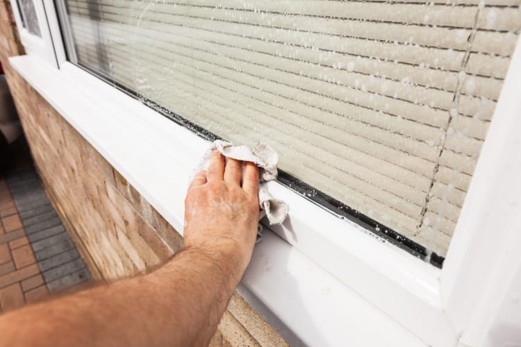 How To: Clean Weep Holes on a Vinyl Sliding Door