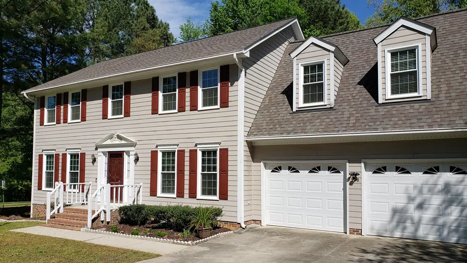 Replacement Windows Provided a Refreshed, Updated Look for a 30-Year-Old Home in Cary, NC