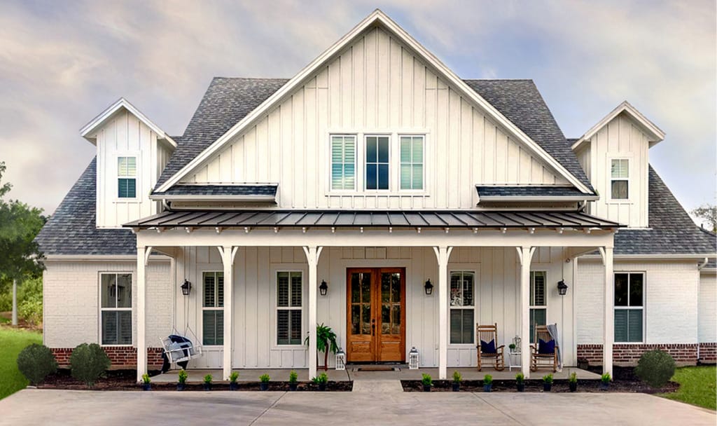 french door installation How to find the right modern windows for your American Farmhouse home