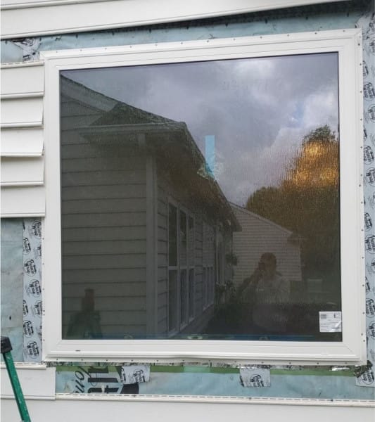 Before Window Replacement Service Performed by Kelly Window and Door in Womble