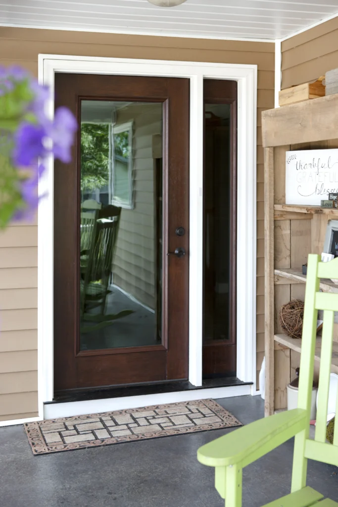 new entry door replacement and installation in apex nc by kelly window and door
