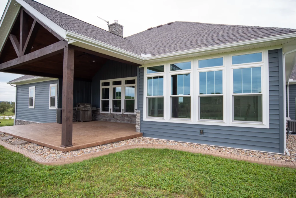 new vinyl window replacement in holly springs nc by kelly window and door