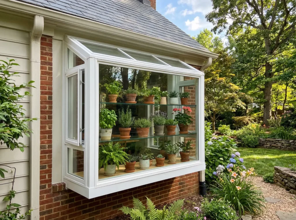 garden window replacement ffeaturing plants in raleigh nc home