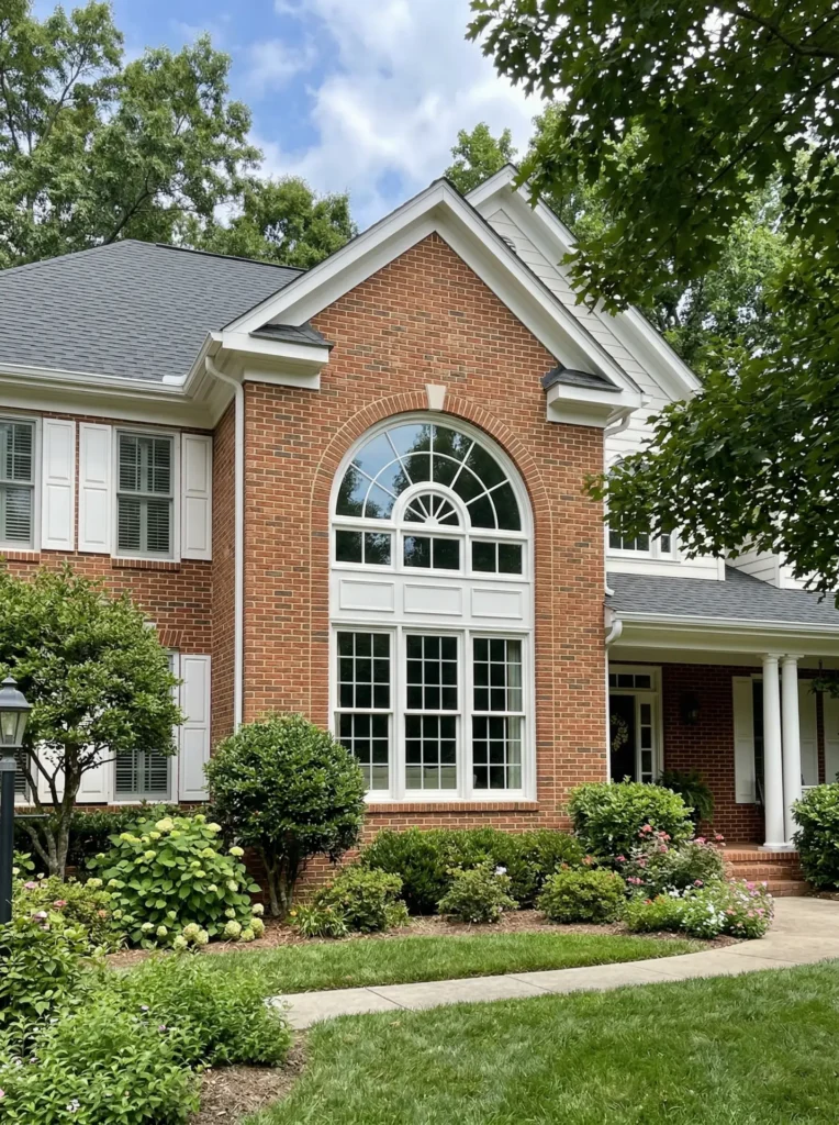 half round window style replacement in cary nc by kelly window and door in cary