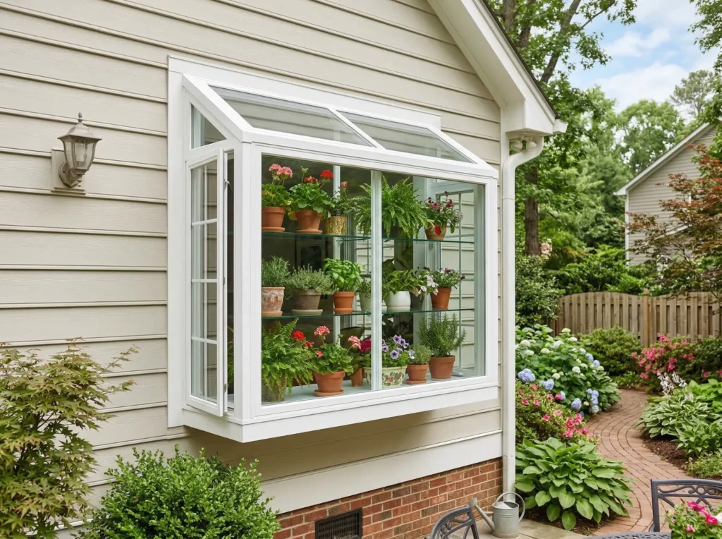 new garden window replacement and installation in raleigh nc home
