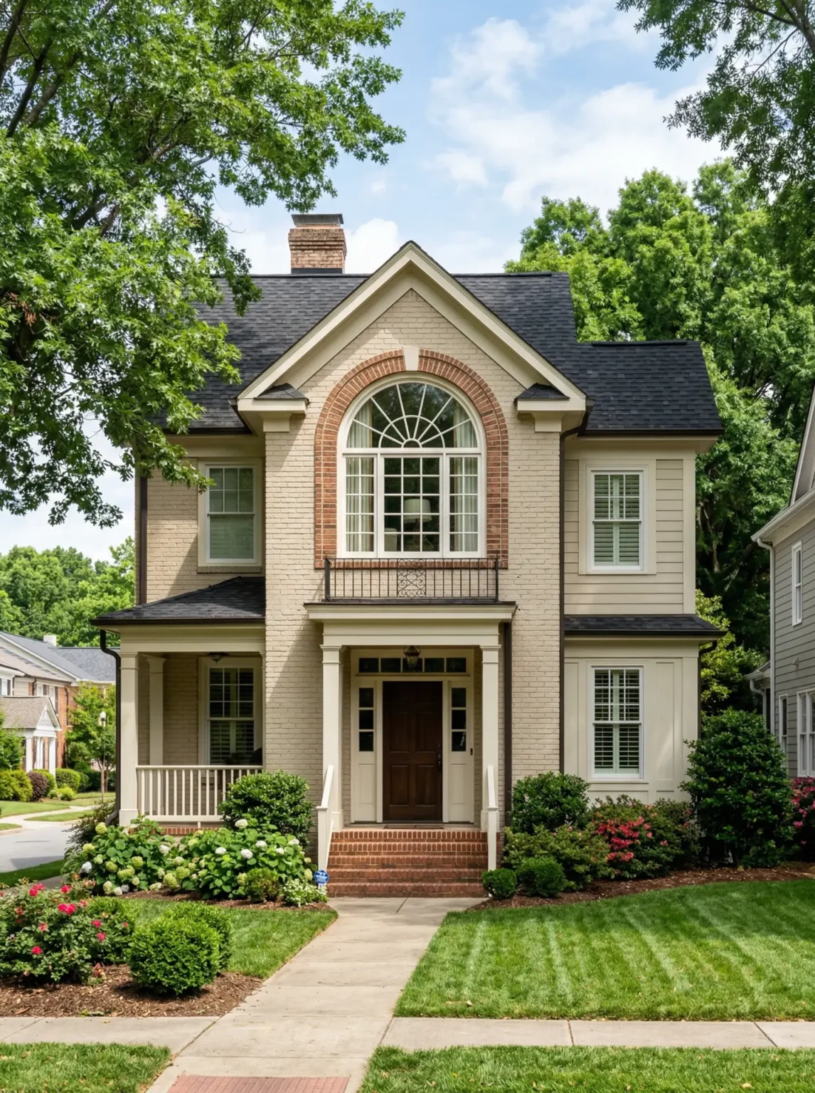 new half round window replacement in raleigh by kelly window and door