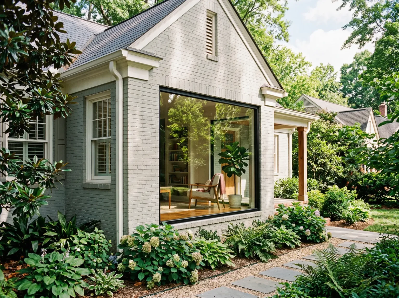 picture window replacement in raleigh and cary nc on white house